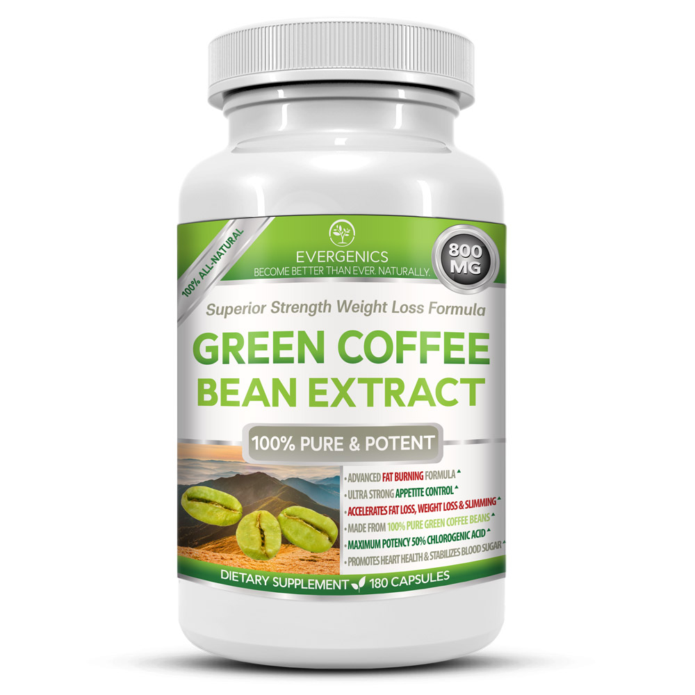Evergenics Green Coffee Bean Extract Weight Loss Formula Superior