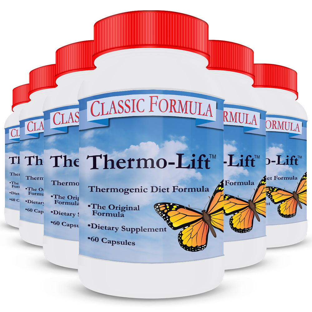 ThermoLift Classic • The Original Diet Capsules • 6 Bottle Discount