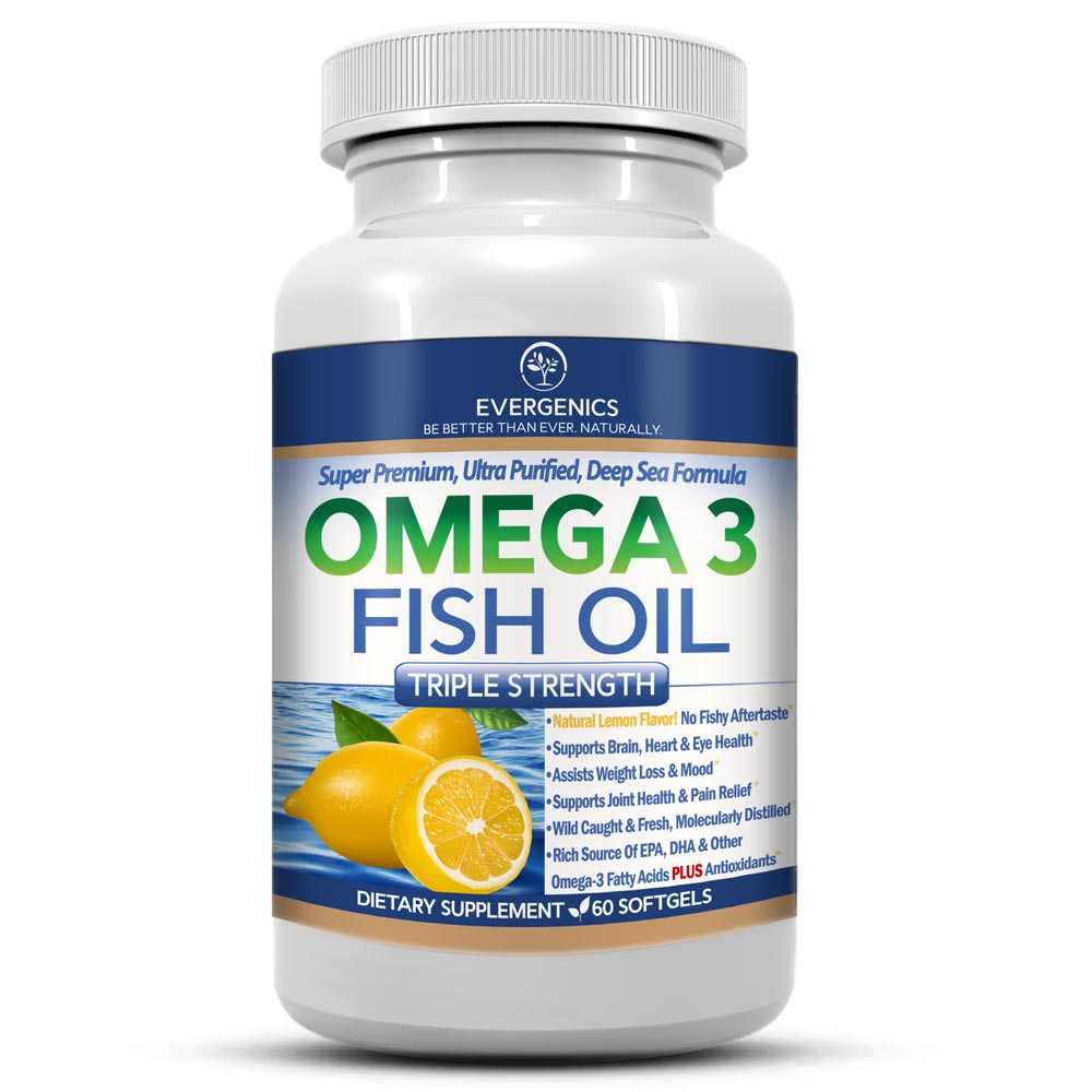 Evergenics Super Premium Omega 3 Fish Oil Advanced