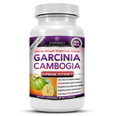 Garcinia Cambogia 95% HCA 180 Capsules Bottle